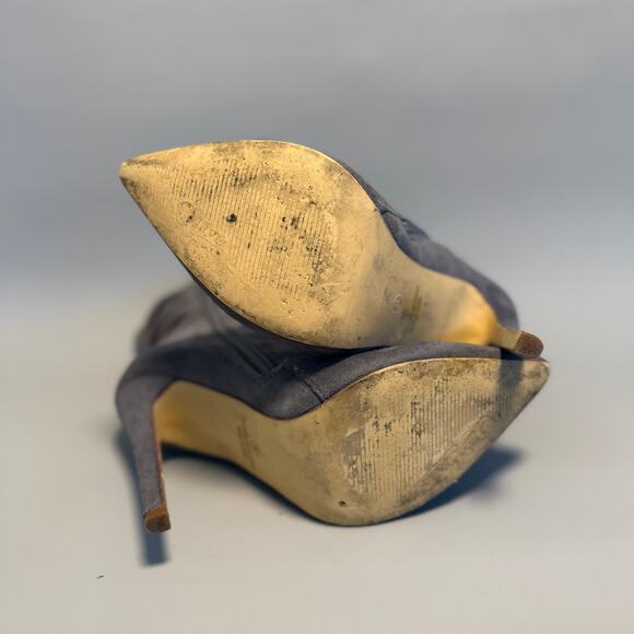 Grey Slouch Boots - Picture 2 of 5